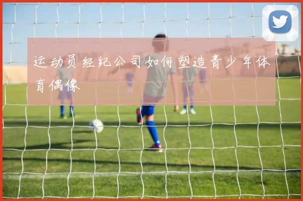 运动员经纪公司如何塑造青少年体育偶像